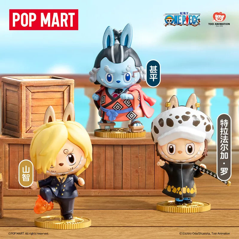 POPMART THE MONSTERS×ワンピースシリーズ ブラインドボックスフィギュア おもちゃ ギフト LABUBU 在庫あり